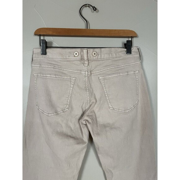 Pilcro And The‎ Letterpress Tan Beige Low Rise Straight Leg Ankle Jeans, SZ 26 - Picture 4 of 7
